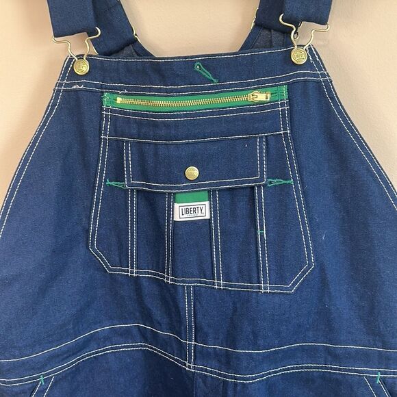 NWOT Mens Liberty Overalls size 46x28 - Picture 2 of 8